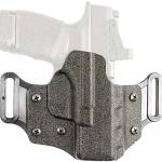 DeSantis Gunhide 195KA8JZ0 Veiled Partner OWB Black Kydex Fits Sig Sauer P365 Right Hand