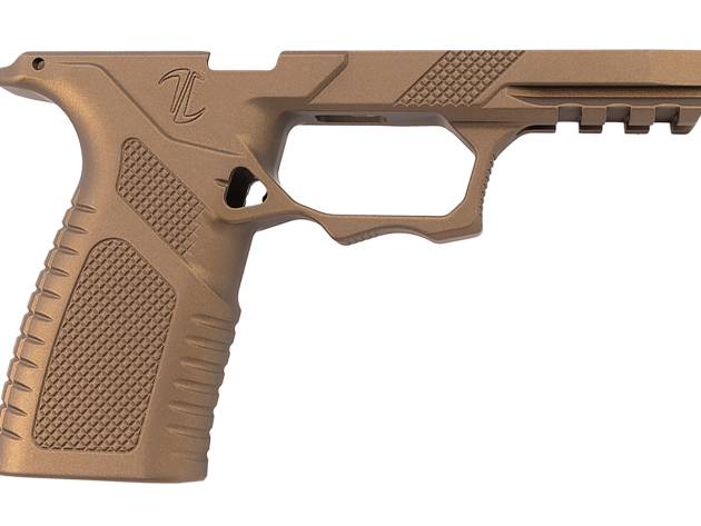 Timber Creek Outdoors SSP365XPROGMBB  Pro Grip Module Burnt Bronze Fits Sig P365 X Macro