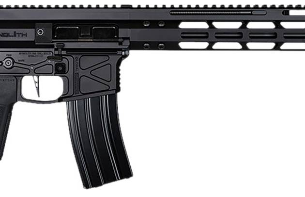 Global Ordnance LLC 197892003223 Monolithic  5.56 NATO 16" Barrel, M-LOK Handguard, Modular Black Stock, Black Polymer Grip