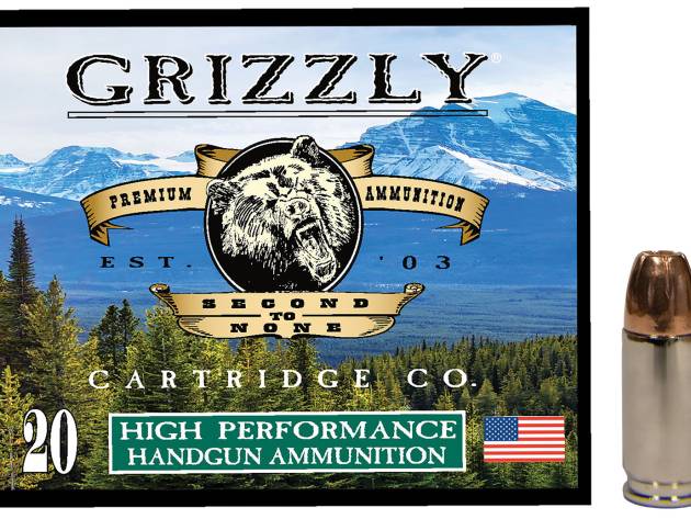 Grizzly Ammo GC9MM19mm Luger 115gr Jacketed Hollow Point 20 Per Box/10 Case