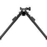 Mdt Sporting Goods Inc 106343BLK CKYE-POD Single Pull Bipod 9-15" High Black Anodized Aluminum