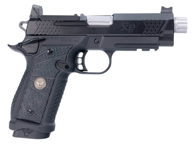 Wilson Combat  EDC XP 2.0 9mm Luger 18+1 4" Threaded Barrel, Optic Cut/Serrated Slide