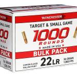 Winchester Ammo 22LR1KHP 22LR 36gr Plated Hollow Point 1000 Per Box/2 Case