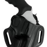 Galco CM192B Combat Master Belt Holster OWB Black Steerhide Fits S&W L Frame M686 3" Right Hand