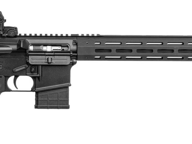 Tippmann Arms A101364 M4-22 Elite 22 WMR 15+1 18" Black Parkerized Threaded Barrel, Matte Black Aluminum Receiver w/Picatinny Rail, M-LOK Handguard, Black Adj CAR15 Polymer Stock, Black Gen2 Grip, Rig