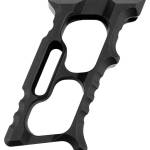 Tyrant CNC TD552BLKM1 Minivert Grip Halo Black Aluminum Fits AR15