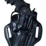 Galco CM112B Combat Master OWB Black Leather Belt Slide Fits S&W K Frame Fits Ruger Security-Six Right Hand