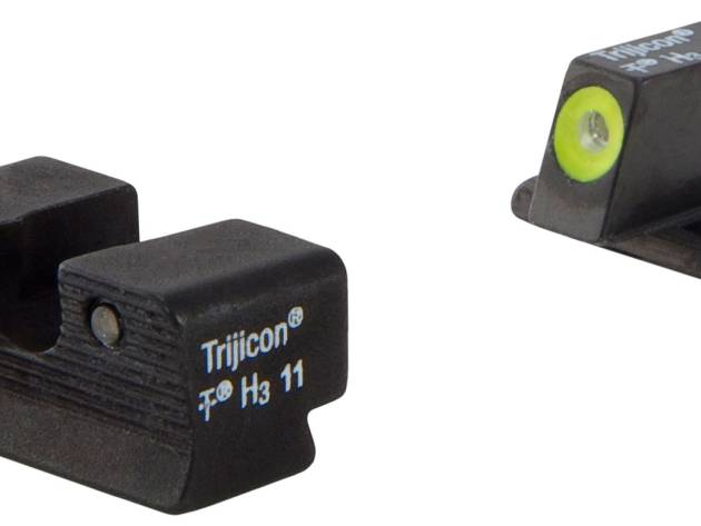 Trijicon 600751 HD Night Sights  Green/Tritium Yellow Outline Front Sight-Green Tritium Black Outline Rear Sight Springfield XD-S/XD-E
