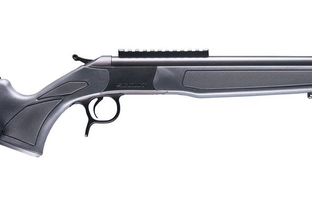 CVA CR4449 Scout  25 Creedmoor 1rd 16.50" Matte Blued Threaded Barrel & Receiver w/DuraSight Rail, Stealth Gray Synthetic Stock