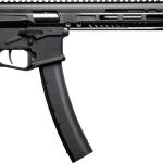 Patriot Ordnance Factory 02542 Phoenix 9mm Luger 35+1 8.50" 8" Black Threaded Barrel, Black Anodized Aluminum Receiver w/Picatinny Rail, M-LOK Handguard MFT Grip, Rear Picatinny Rail, Ambidextrous