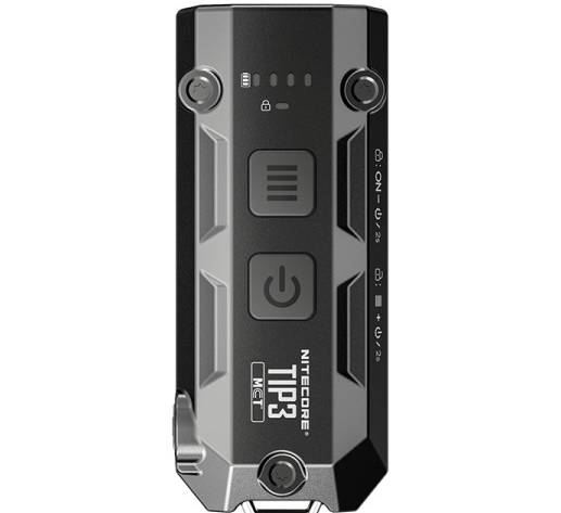 NITECORE TIP3 BLACK      TIP3 BLACK       720L