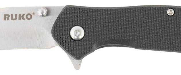 RUKO RUK0187BK    420A 3.25"TACT BLK GFR FOLDING