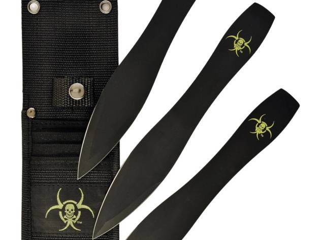 RUKO TK06A3B       420A 9" DOUBLE EDGE THROWING