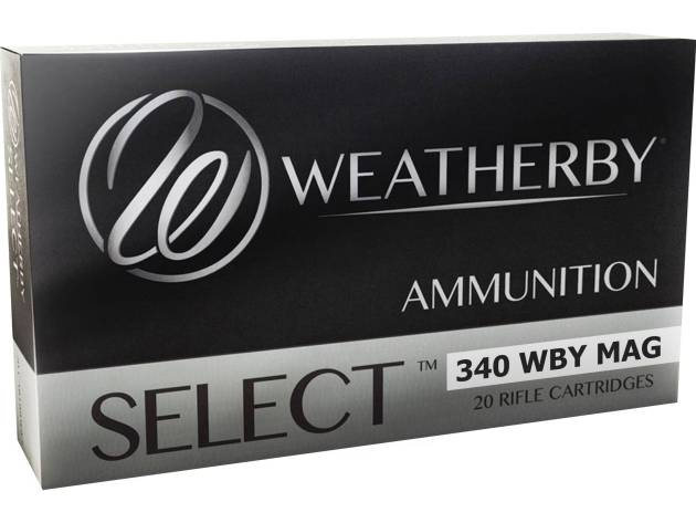 WEATHERBY 340WBY 225GR HORNADY INTERLOCK