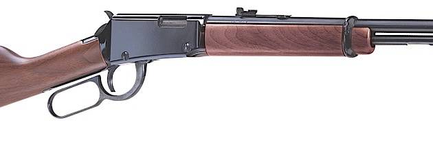 Henry H001 Classic  22 Short, 22 Long or 22 LR Caliber with 15LR/17L/21Short Capacity, 18.50" Barrel, Black Metal Finish & American Walnut Stock Right Hand (Full Size)