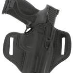 Galco CM212B Combat Master OWB Black Leather Belt Slide Fits 1911 Right Hand