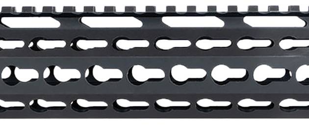 Aim Sports MTK13H308 AR Handguard  13.50" High KeyMod Style Made of 6061-T6 Aluminum with Black Anodized Finish for 308 Cal AR-10