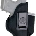 DeSantis Gunhide N87BJMAZ0 Pro Stealth IWB Black Nylon Belt Clip Fits Bersa Thunder 380 Ambidextrous