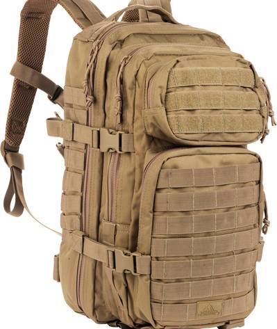 RED ROCK ASSAULT PACK - W/LASER-CUT MOLLE WEBB COYOTE