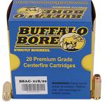 Buffalo Bore Ammunition 21B20 Heavy Strictly Business 10mmAuto 180gr Jacket Hollow Point 20 Per Box/12 Case