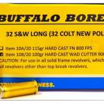 Buffalo Bore Ammunition 26A20 Personal Defense Strictly Business 460S&W Mag 300gr Semi Jacketed Flat Point 20 Per Box/12 Case