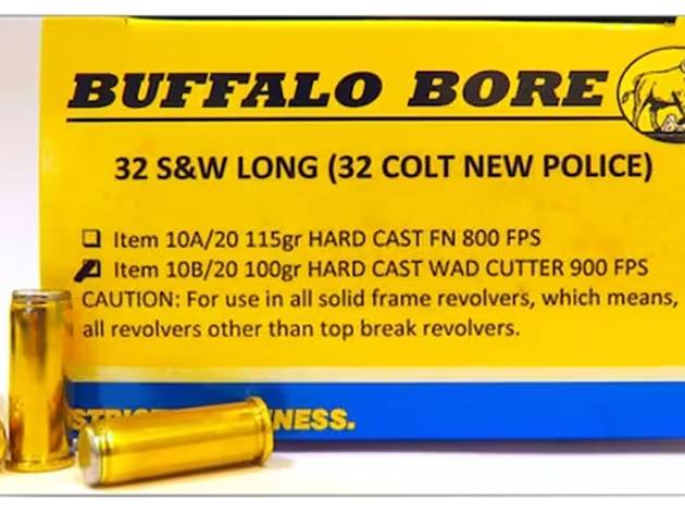 Buffalo Bore Ammunition 7A20 Personal Defense Strictly Business 454Casull 325gr Lead Flat Nose 20 Per Box/12 Case