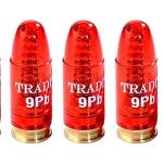 Traditions ASM9 Snap Caps Handgun 9mm Plastic w/Brass Base 5/Pack