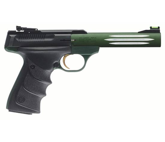 BRO BUCK MARK LITE GREEN URX 22LR 5.5 FLTD CA