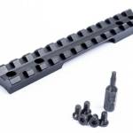EGW SCOPE BASE HOWA 1500 MINI - ACTION PICATINNY RAIL 0MOA