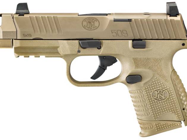 FN 509 COMPACT MRD COMP 9MM 4.2 FDE OR 2 10RD