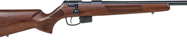 ANSCHUTZ 1761 HB 22LR 18" TB - BLUED/WALNUT CLASSIC 2-STG