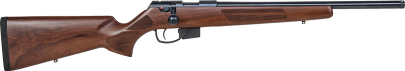 ANSCHUTZ 1761 HB 22LR 18" TB - BLUED/WALNUT CLASSIC 2-STG