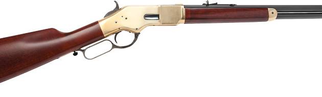 CIMARRON 1866 YELLOWBOY 32-20 - 24" OCTAGON BRASS/BLUED WALNUT