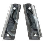 HOGUE GRIP 1911 GOVT PEARL AMBI BLK