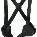 MICHAELS V-SHOULDER HOLSTER - #0 RH NYLON BLACK