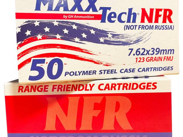 MAXX 7.62X39 123 FMJ STEEL 50/10