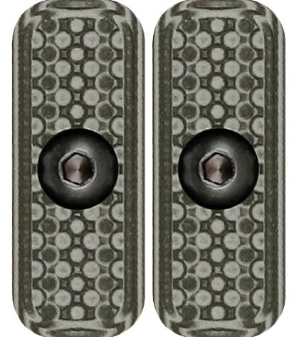 MI LEVER STOCK G10 M-LOK PANEL - GREY/BLACK 2-PACK