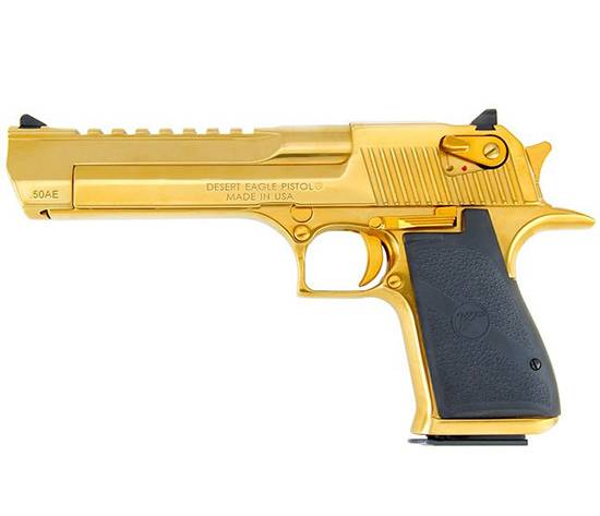 MR DESERT EAGLE 44MAG 6 TITANIUM GOLD