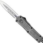 COBRATEC MEDIUM FS3 OTF STONE - WASH 3" D2 DAGGER 1 SIDE SRRTD