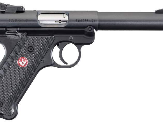 RUG MARK IV TARGET 22LR 5.5 BULL CA LEGAL 10RD