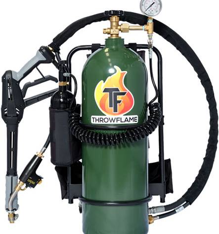THROWFLAME X 15 FLAMETHROWER - FOREST GREEN