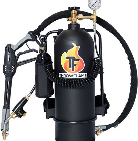 THROWFLAME X 15 FLAMETHROWER - MIDNIGHT BLACK