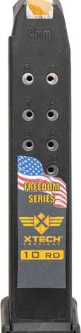 XTECH TACTICAL MAGAZINE FOR - GLOCK 17 10RD FREEDOM SERIES