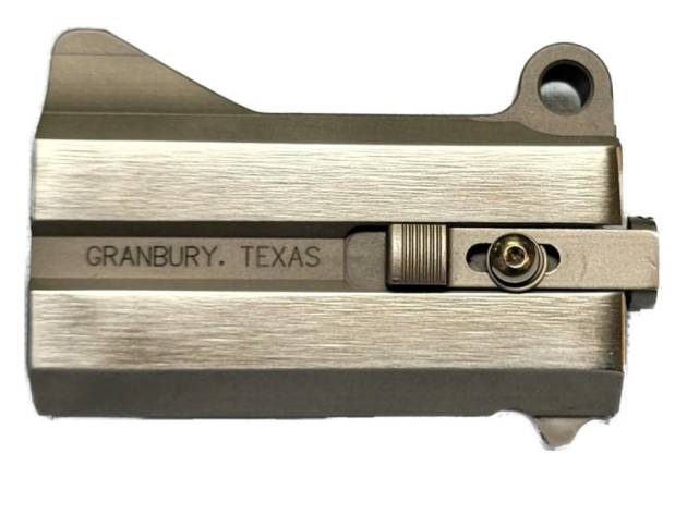 Bond Arms Rough Nation Handgun Barrel .45 Colt 2.5" Rough and Tumble Finish Silver