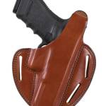 Bianchi Model 7 Shadow II Ruger GP100 4" Plain Tan RH