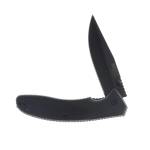 Bear & Son Sideliner Folding Knife 3-1/2" Clip Point Blade Black