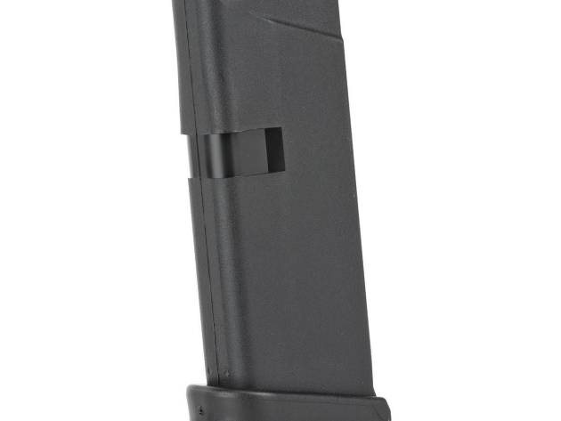 Glock Factory Handgun Magazine Black for Glock Model 42 .380 Auto 6/rd with Extension Bulk
