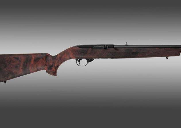 Hogue Ruger 10-22 .920" Barrel Red Lava Rubber OverMolded Stock