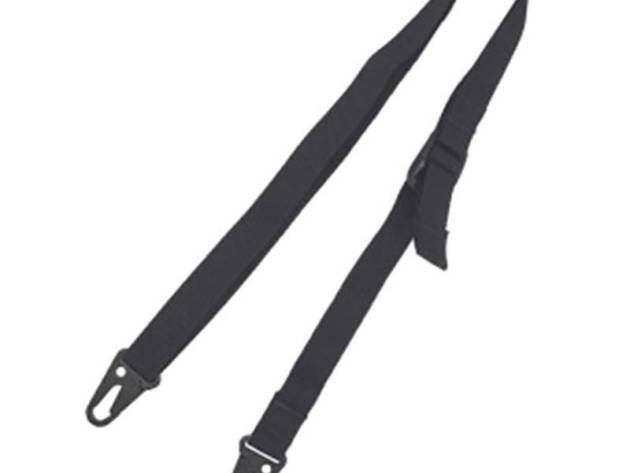 TacShield Sport Ridge 2 Point Rifle Sling 1" Wide HK Snap Hooks Black