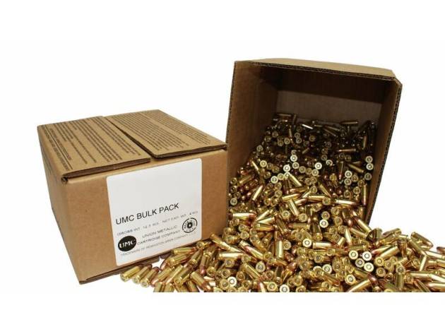 Remington UMC Handgun Ammunition 45 ACP 230 gr FMJ 835 fps 500/ct (Bulk)